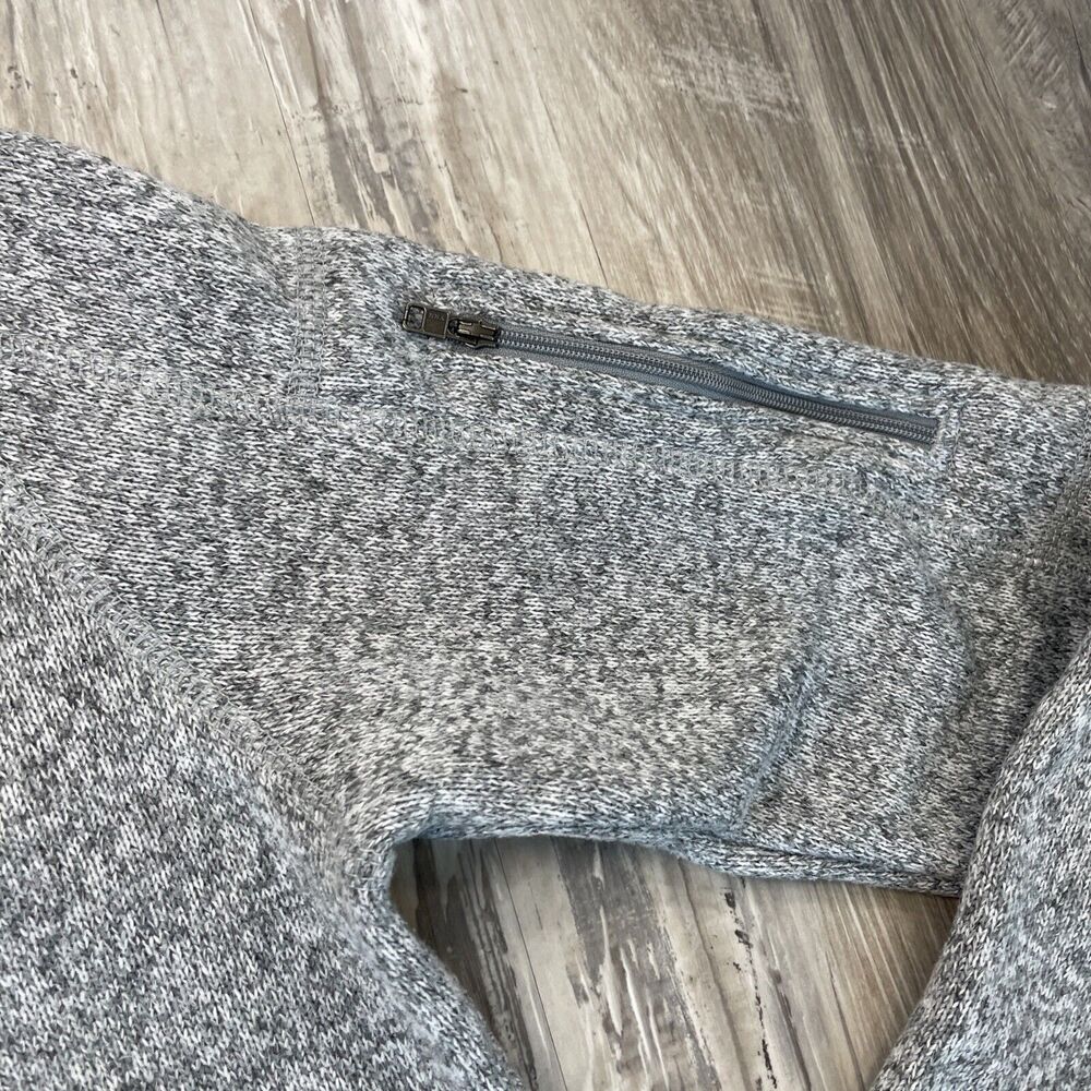 Patagonia Fleece Better Sweater Gray 1/4 Zip Fleece Heathered Womens Size Small - Picture 10 of 16
